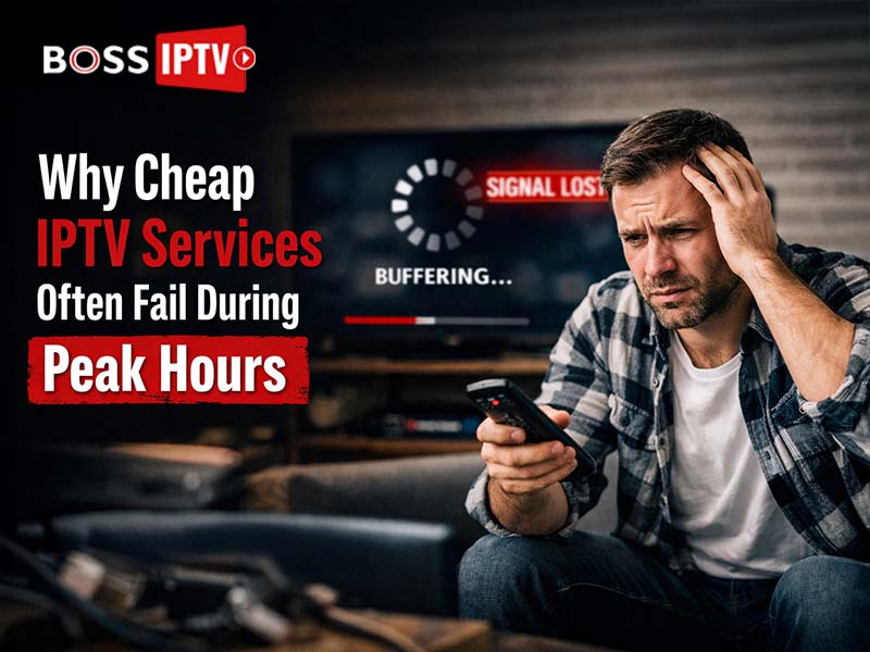 Why Cheap IPTV Services Often Fail During Peak Hours
