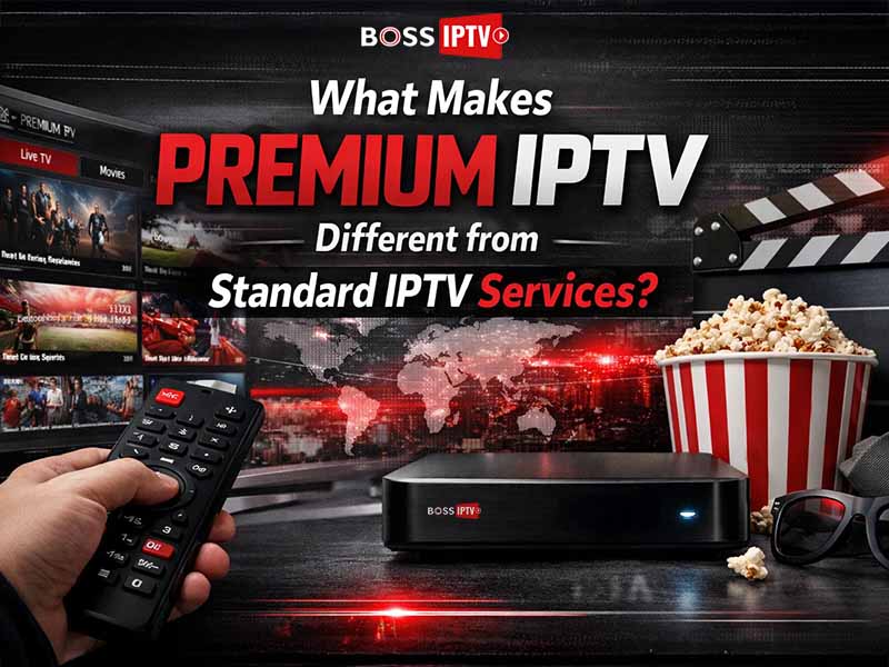 What Makes Premium IPTV Different from Standard IPTV Services