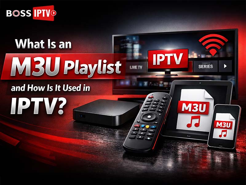 What Is an M3U Playlist and How Is It Used in IPTV