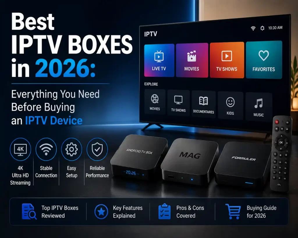 Best IPTV Boxes in 2026