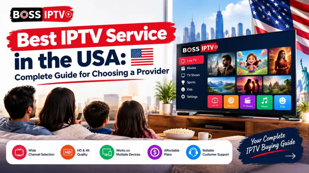 Best IPTV Service in the USA Complete Guide for Choosing a Provider