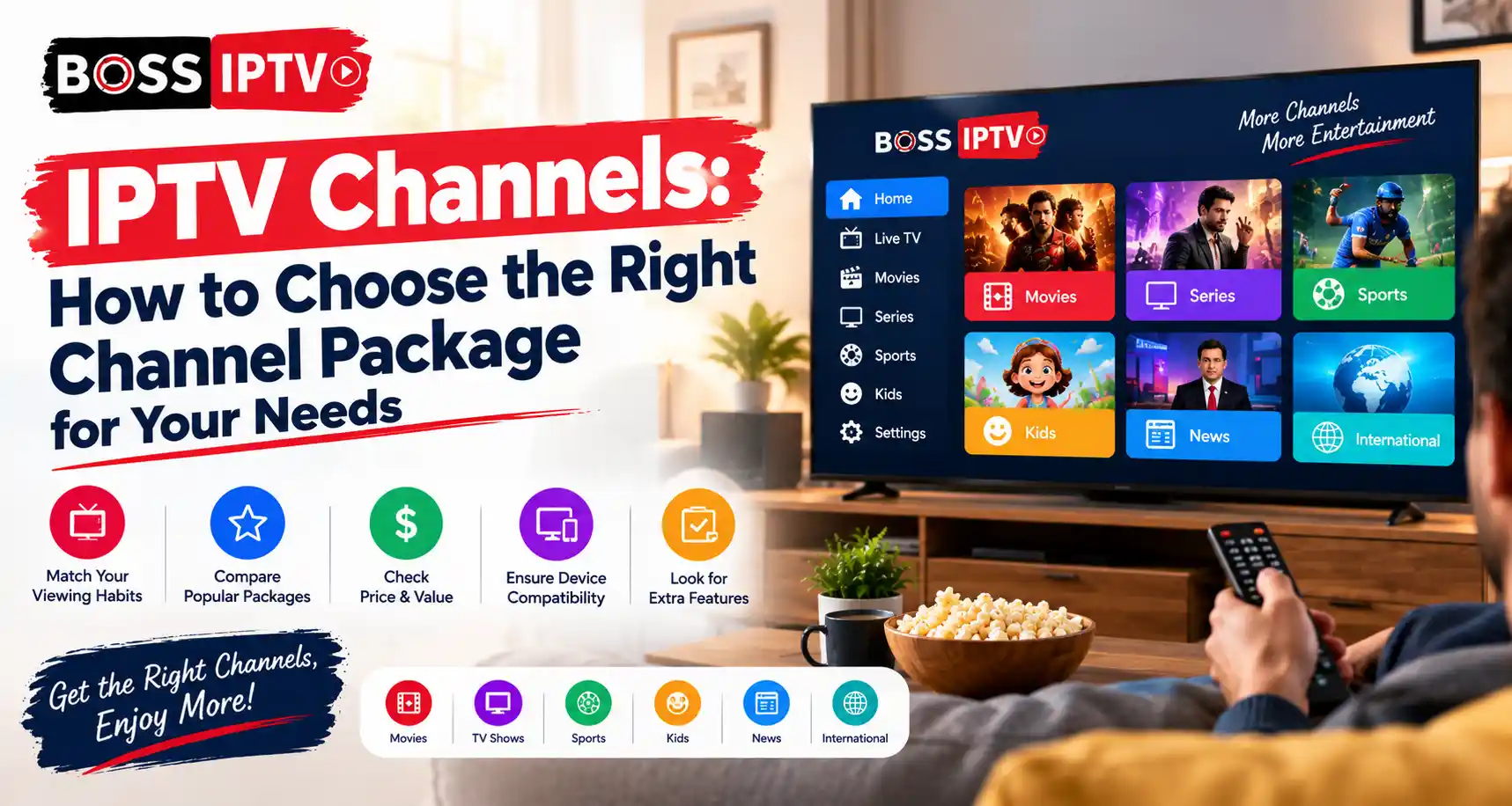 IPTV Channels How to Choose the Right Channel Package for Your Needs