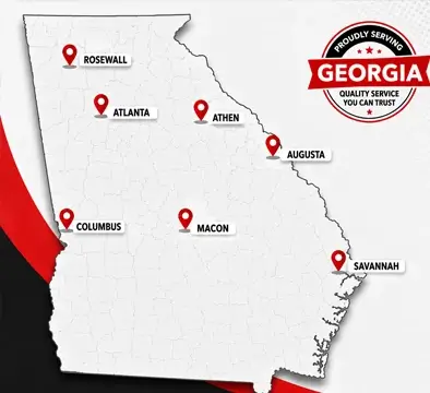 Which Areas Do We Serve in Georgia