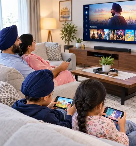 Why Punjabi Families in USA and Canada Choose IPTV