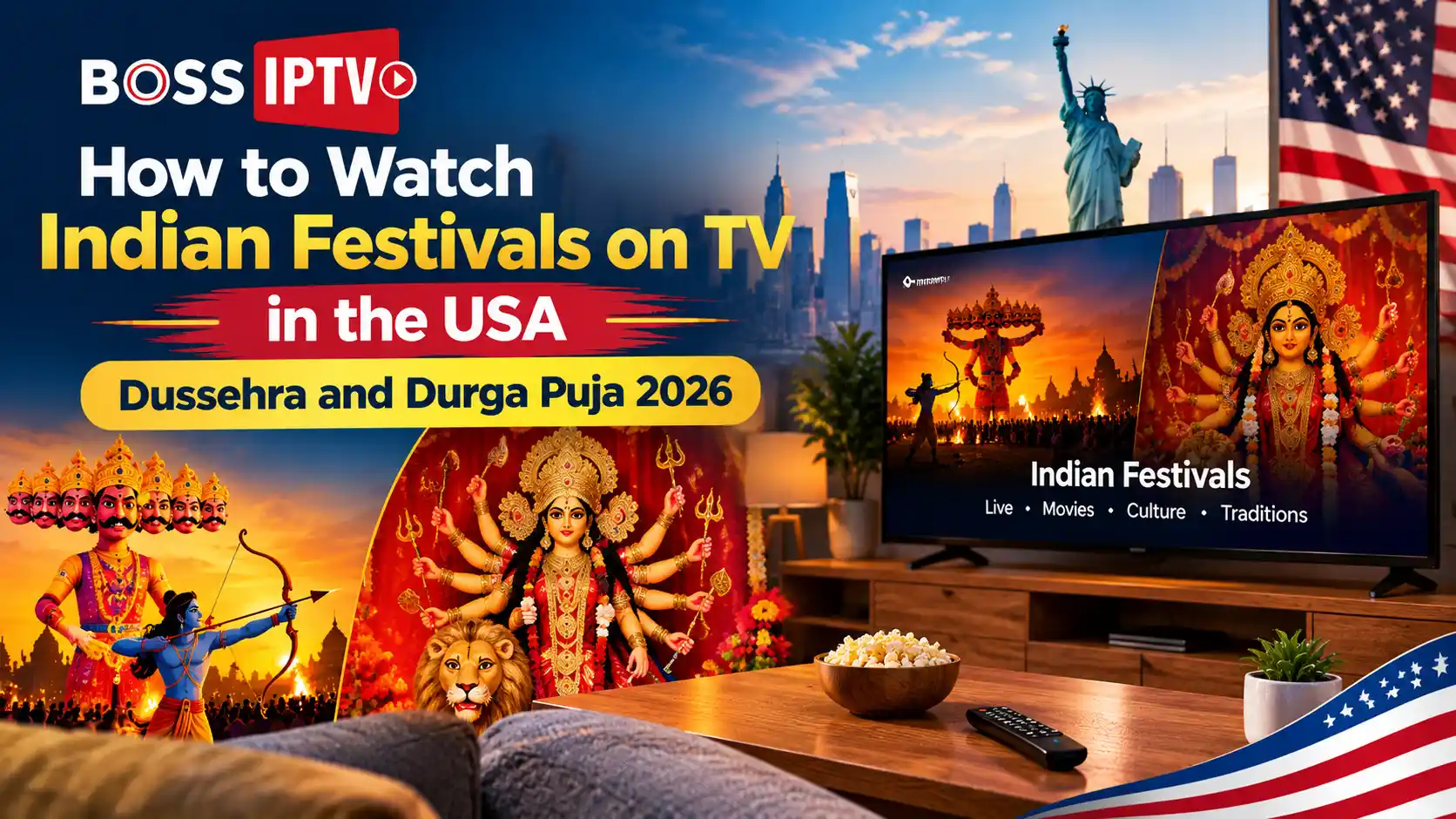 How to Watch Indian Festivals on TV in the USA Dussehra and Durga Puja 2026